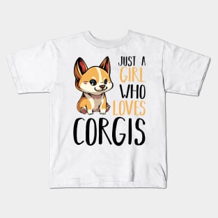 Corgi Kids T-Shirt